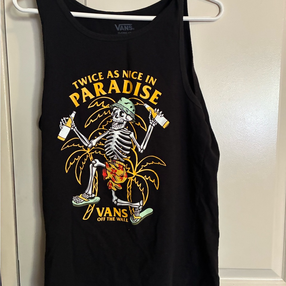Vans Classic Black Tank Top